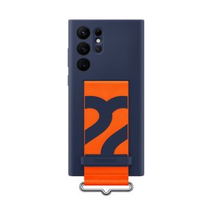 Samsung Galaxy S22 Ultra Silicone Cover with Strap