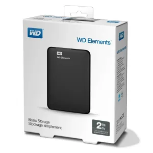 WD 2TB Elements Portable External Hard Drive