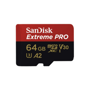 SanDisk 64GB Extreme PRO SDXC UHS-I Memory Card – C10, U3, V30, 4K UHD, SD Card (SDSDXXU-064G-GN4IN)