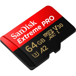 SanDisk 64GB Extreme PRO SDXC UHS-I Memory Card – C10, U3, V30, 4K UHD, SD Card (SDSDXXU-064G-GN4IN)