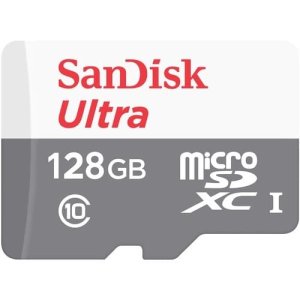 SanDisk 128GB Ultra UHS-I microSDXC Memory Card
