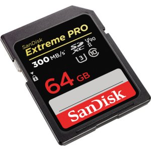 SanDisk 64GB 200MBPS Extreme PRO UHS-I SDXC Memory Card