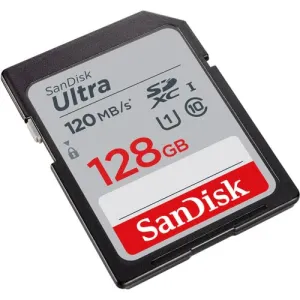 SanDisk 128GB Ultra UHS-I SDXC Memory Card 120MB/s
