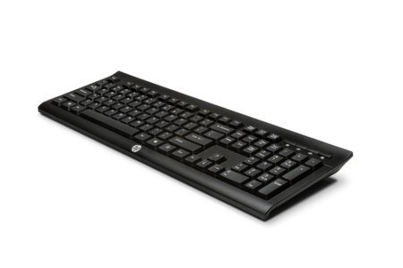HP Wireless Keyboard K2500 (English & Arabic) Black - E5E78AA