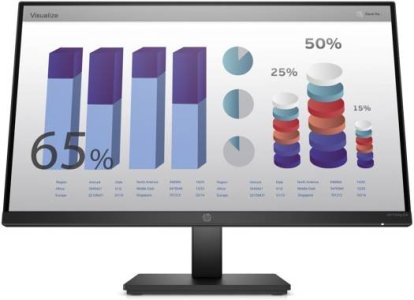 HP P24q G4 23.8″ QHD Monitor, Black Color, Connectivity: 1 VGA, 1 HDMI 1.4 – 8MB10AA