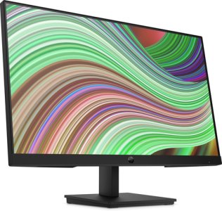 HP P24v G5 23.8"" FHD Monitor, Black Color, Connectivity: 1 VGA, 1 HDMI 1.4 - 64W18AS