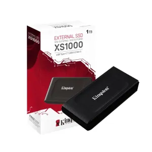 Kingston XS1000 Portable External SSD 1TB - Black - SXS1000/1000G