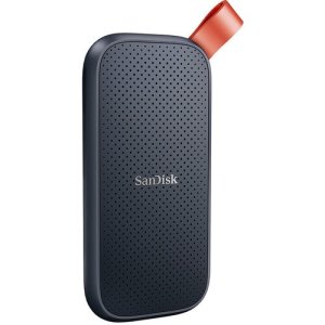 SANDISK E30 PORTABLE EXTERNAL SSD 1TB - Black - SDSSDE30-1T00-G26