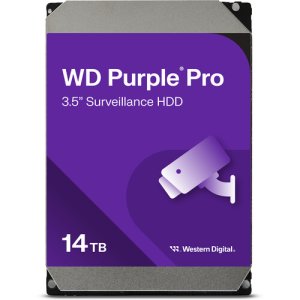 WD Purple Surveillance Hard Drive 14TB, 512MB - WD140PURZ