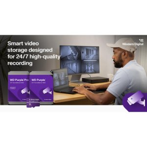WD Purple Pro Surveillance Hard Drive 14TB, 512MB - WD141PURP