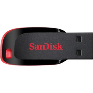 SanDisk Cruzer Blade USB Flash Drive 128GB-SDCZ50-128G-B35