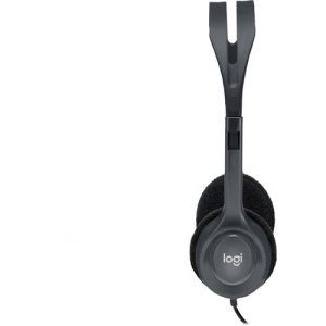 Logitech H111 Stereo Headset - Black  - 981-000593