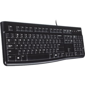 Logitech K120 Wired Keyboard - Black - 920-002508