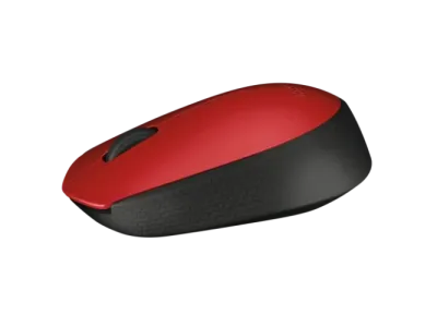 Logitech M171 Wireless Mouse - Red - 910-004641