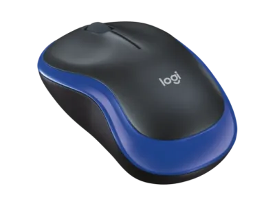 Logitech M185 Wireless Mouse - Blue - 910-002236