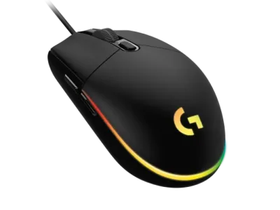 Logitech G102 LIGHTSYNC RGB 6 Button USB Gaming Mouse - Black - 910-005823