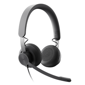 Logitech Zone Wired Headset with Noise-Cancelling Mic (UC version) - 981-000875