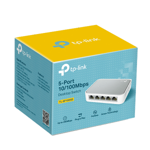 TP-Link 5-Port 10/100Mbps Desktop Switch - TL-SF1005D