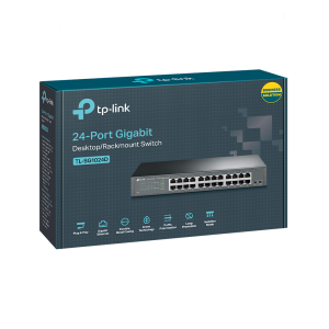 TP-Link 24-Port 10/100/1000Mbps Switch - TL-SG1024D