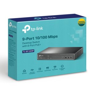 TP-Link 9-Port 10/100Mbps Desktop Switch - TL-SF1009P
