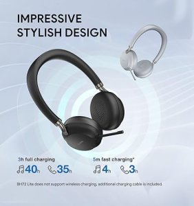 Yealink BH72 Lite Wireless Bluetooth Headset with Mic