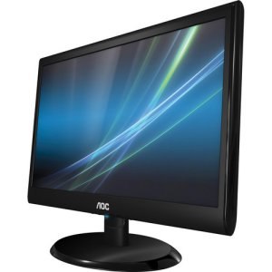 AOC E970SWN 18.5"" HD Monitor, Black Color - E970SWN