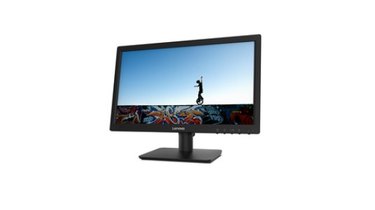 Lenovo D19-10 18.5"" HD Monitor, Black Color, - 61E0KCT6EU