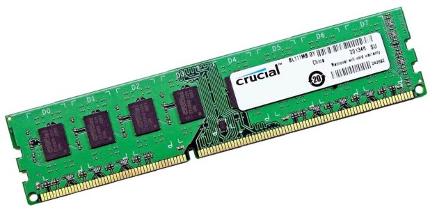 Crucial Desktop RAM DDR3 8GB 1600- CT102464BA160B