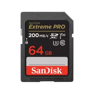 SanDisk Extreme PRO 64GB SDXC UHS-I Card 200 MBPs-SDSDXXU-064G-GN4IN