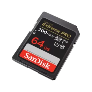 SanDisk Extreme PRO 64GB SDXC UHS-I Card 200 MBPs-SDSDXXU-064G-GN4IN