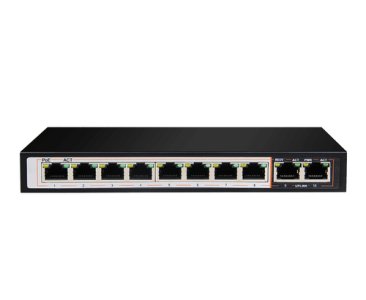 D-Link 10-Port Gigabit PoE Switch - DGS-F1010P