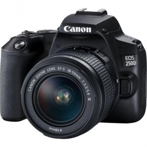 Canon EOS 250D DSLR with EF-S 18-55mm f/3.5-5.6 III Lens