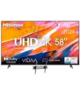 Hisense 58 Inch 4K Smart TV 58A6HKEN