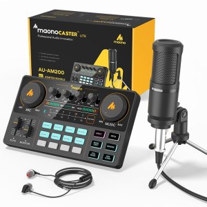 MAONOCASTER Lite AM200 Podcast Production Studio Bundle