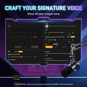 MAONO PD200X USB/XLR Dynamic Microphone – Black