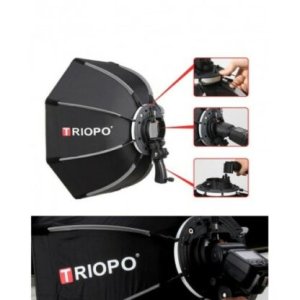 Triopo 90cm/35" Deep Octagon Softbox with flash bracket