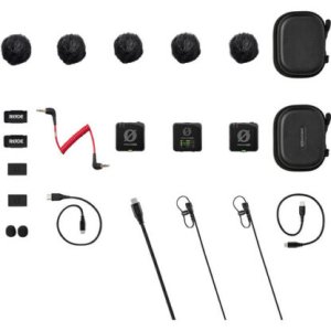 RODE Wireless PRO 2-Person Wireless Microphone System – 2.4 GHz