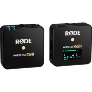 RODE Wireless GO II Single – Compact Digital Wireless Mic (Black)