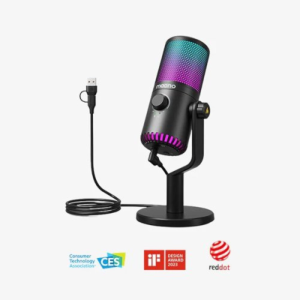 MAONO DM30RGB USB Gaming Microphone – RGB, Cardioid, USB-C