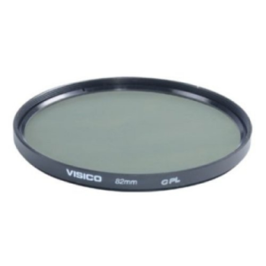 Visico CPLS filter 82mm with thin black ring