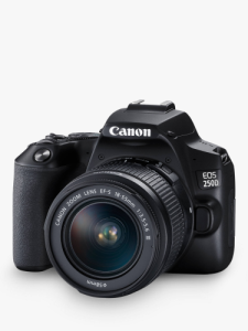 Canon EOS 250D DSLR Camera with 18-55mm f/4-5.6 IS STM Lens