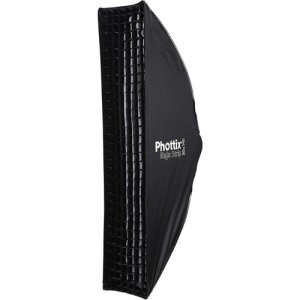 Phottix Raja Strip Softbox with Grid (30 x 140 cm)