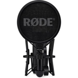 RODE NT1 5th Gen Cardioid Condenser Microphone – XLR/USB, Black