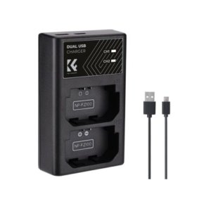 K&F NP-FZ100 Battery Charger Set for Sony Alpha