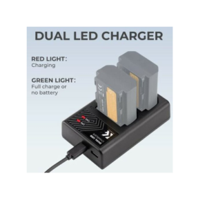 K&F NP-FZ100 Battery Charger Set for Sony Alpha