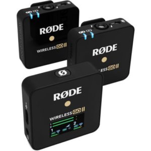 Rode Wireless GO II 2-Person Digital Wireless Mic System (2.4 GHz)