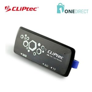 Cliptec PUMALA USB 3.0 Card Reader – Fast Data Transfer