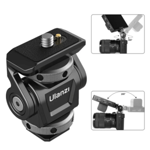 Ulanzi U-150 Monitor Ballhead – 360° Swivel Mount