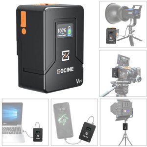 ZGCINE ZG-V99 V-Mount 99Wh Battery with PD Fast Charging