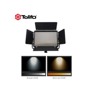 Tolifo PT‑1000B Bi‑Color LED Video Light Panel 60W 3200–5600K